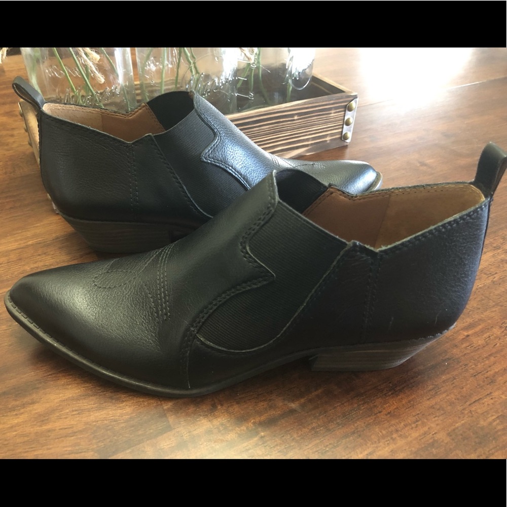 Lucky Brand Joelle Western Style Booties Boots 8